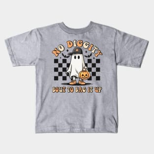 No Diggity Halloween Kids T-Shirt